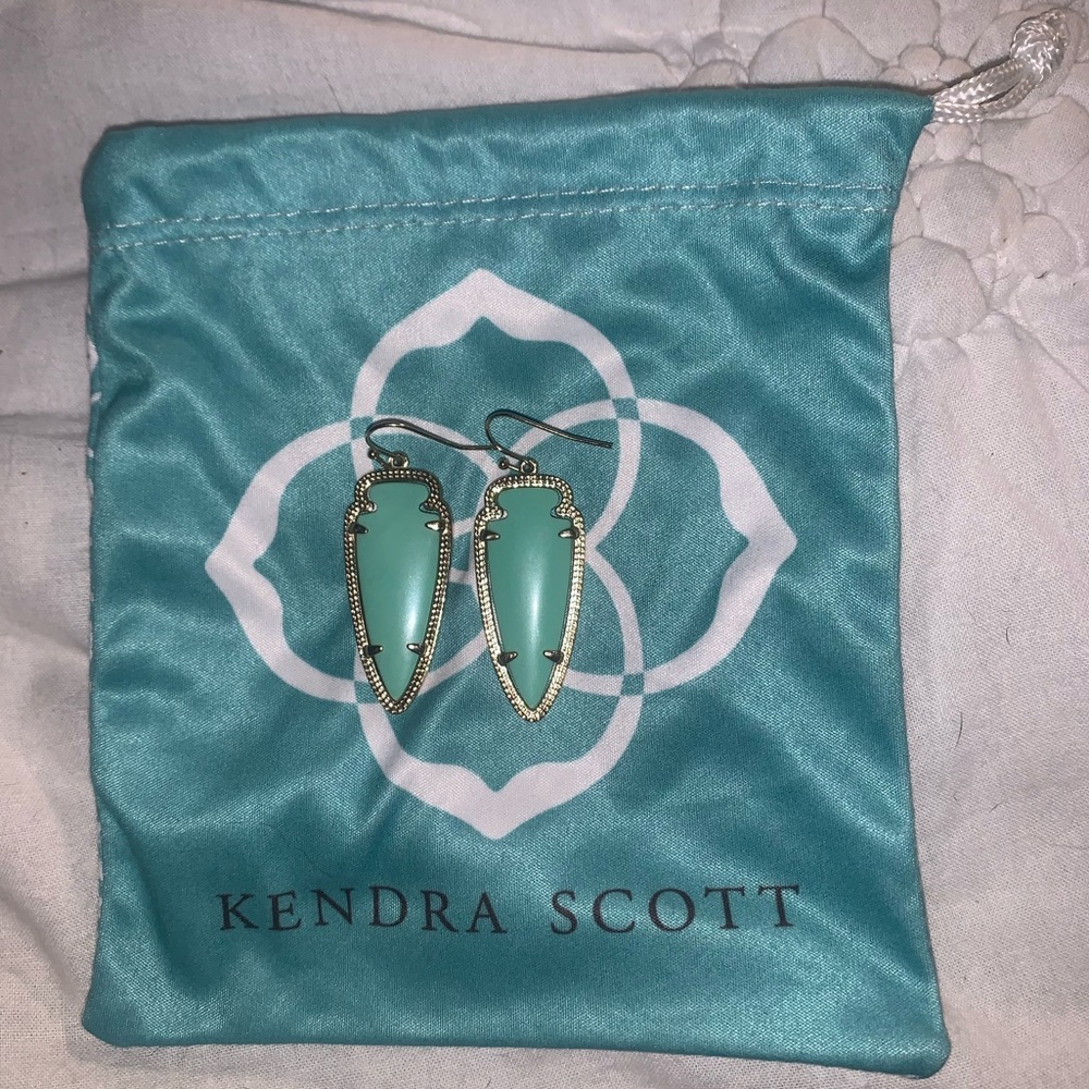 Kendra Scott Teal Earrings